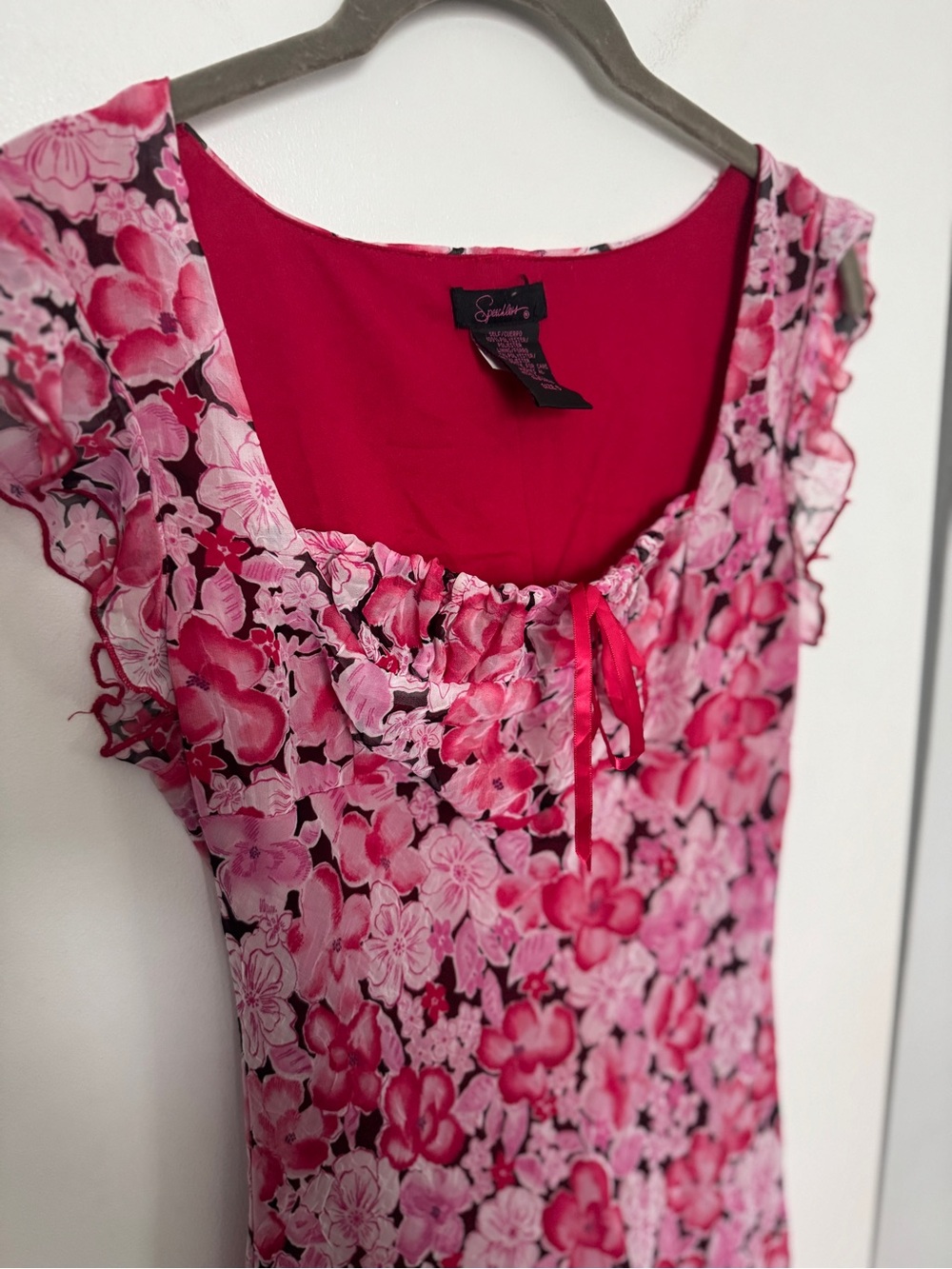 Y2K Speechless Pink Floral Dress